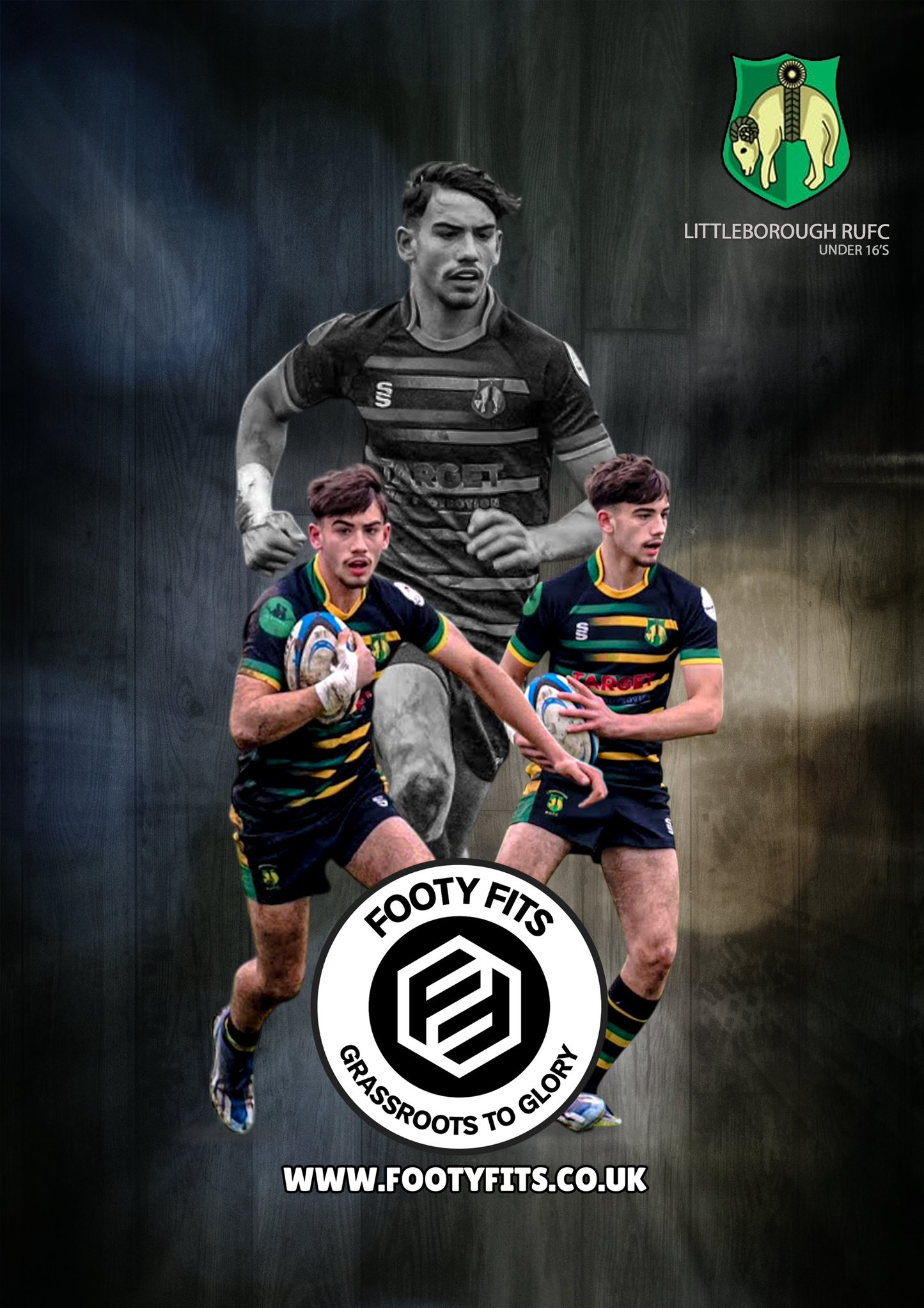 Personalised Sports Poster - Texture Style