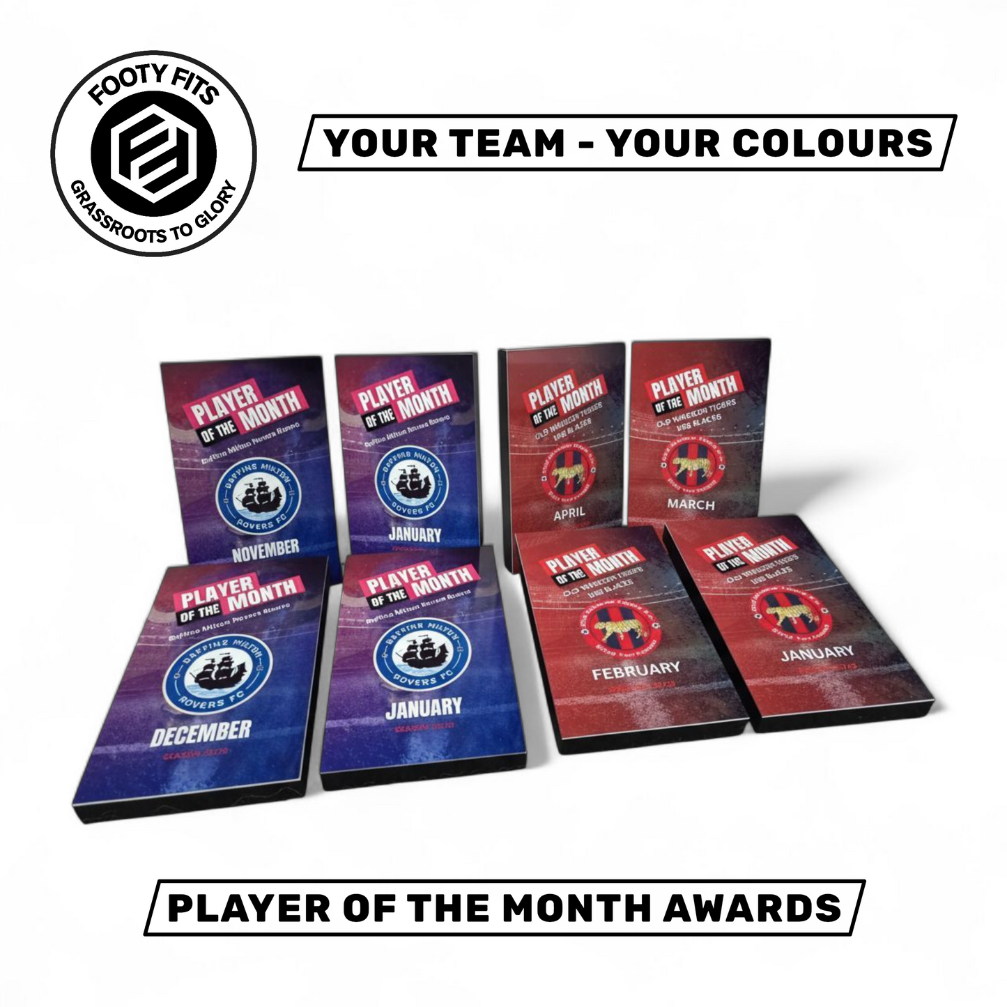Player of the Month Plaque Bundle (Standard)