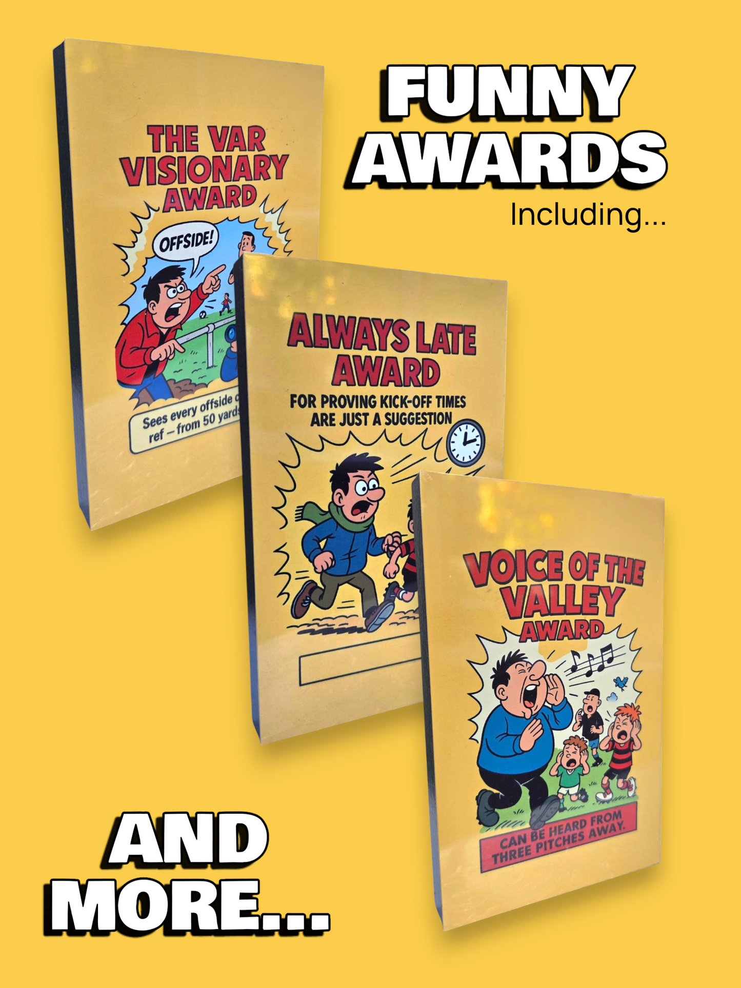 Touchline Legends: The Funny Awards Series Bundle