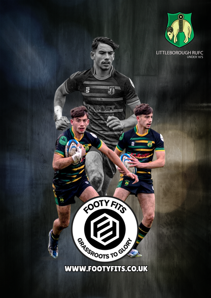 Personalised Sports Poster - Texture Style