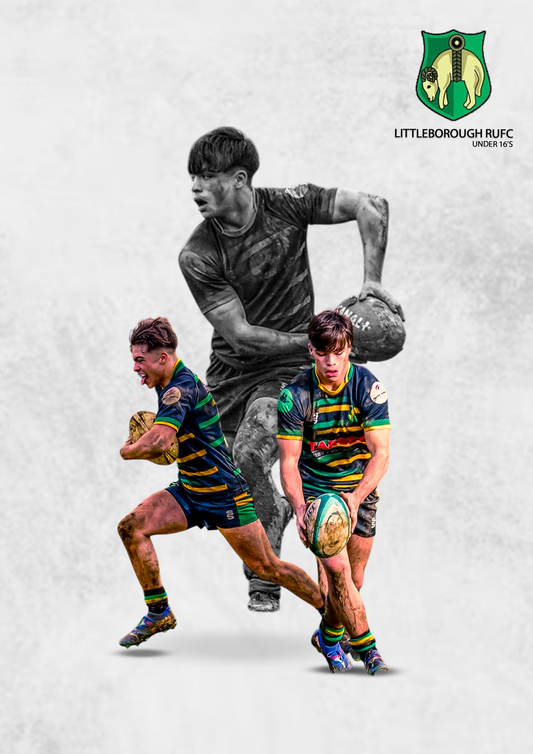 Personalised Rugby Poster