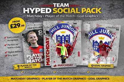 Team Hyped Social Pack