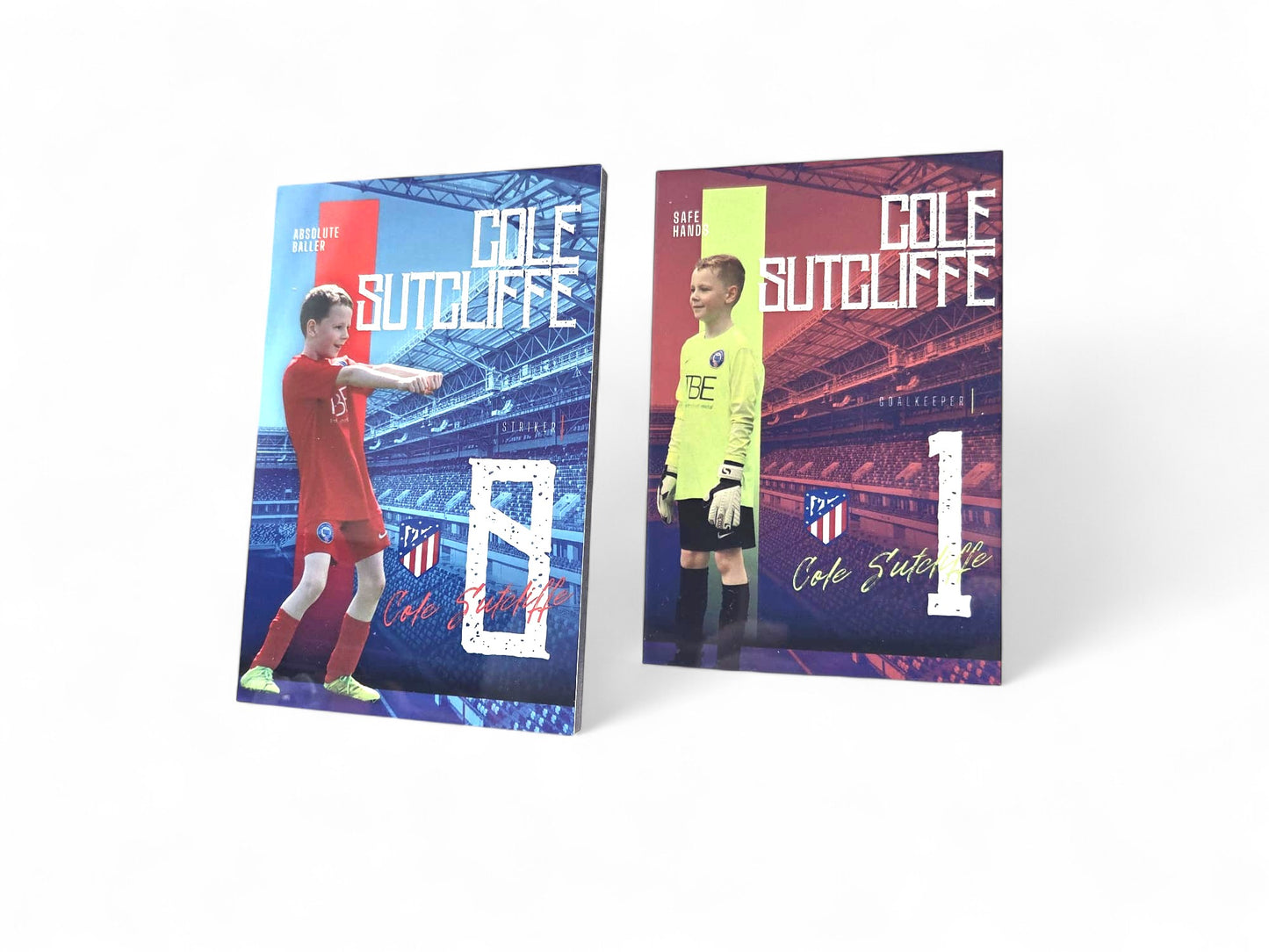 Image Plaques – Personalised Football Display