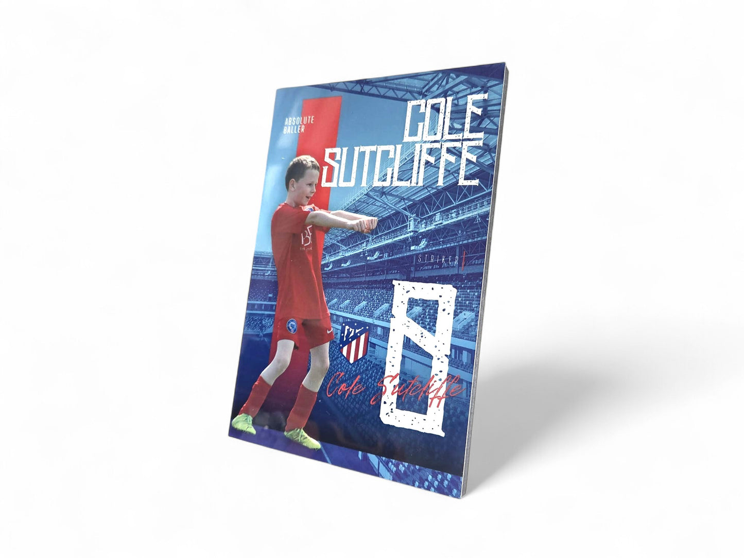 Image Plaques – Personalised Football Display