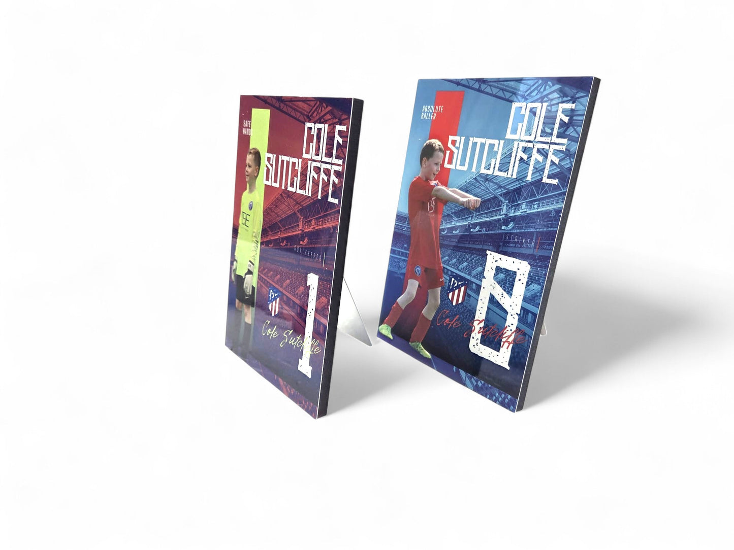 Image Plaques – Personalised Football Display