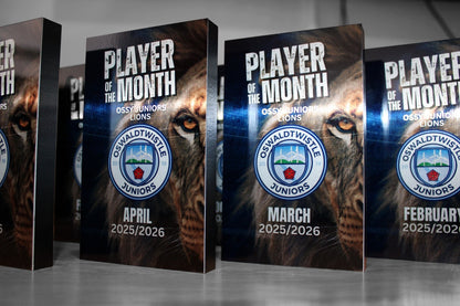 Football Award Plaque