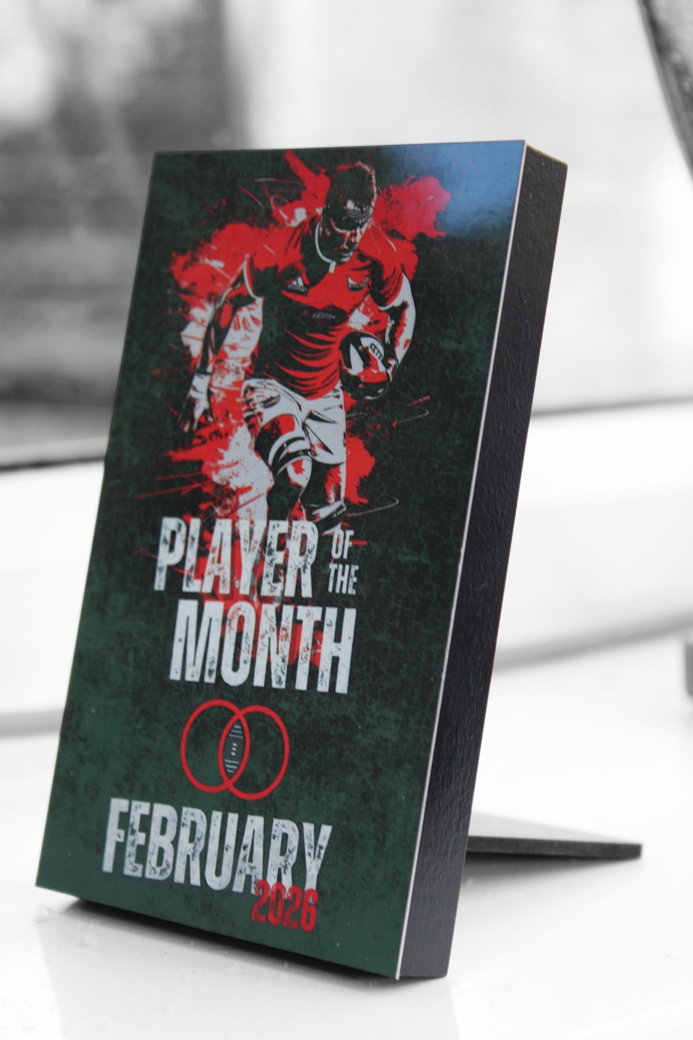 Rugby Award Plaque