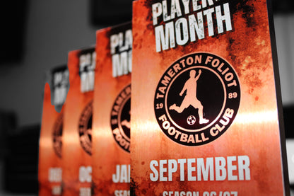 Football Award Plaque