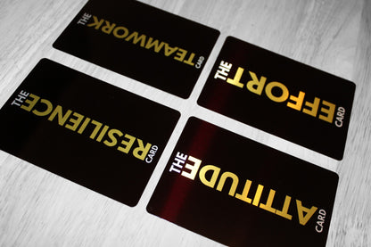 Mindset Recognition Cards – Aluminium Edition