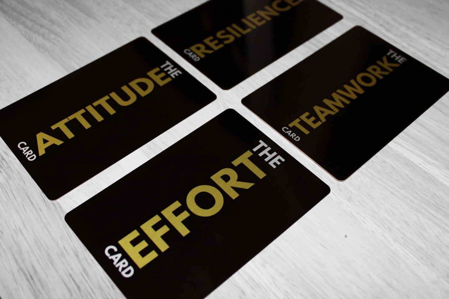 Mindset Recognition Cards – Aluminium Edition