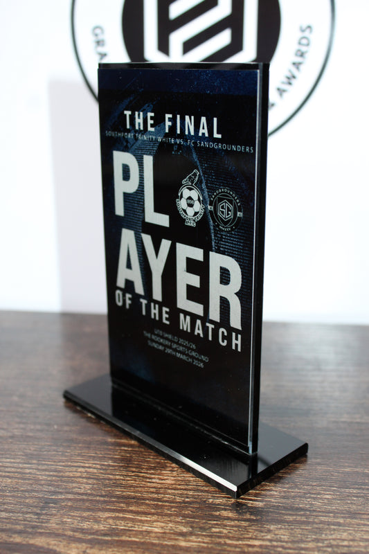 Glass Award - Jet Black