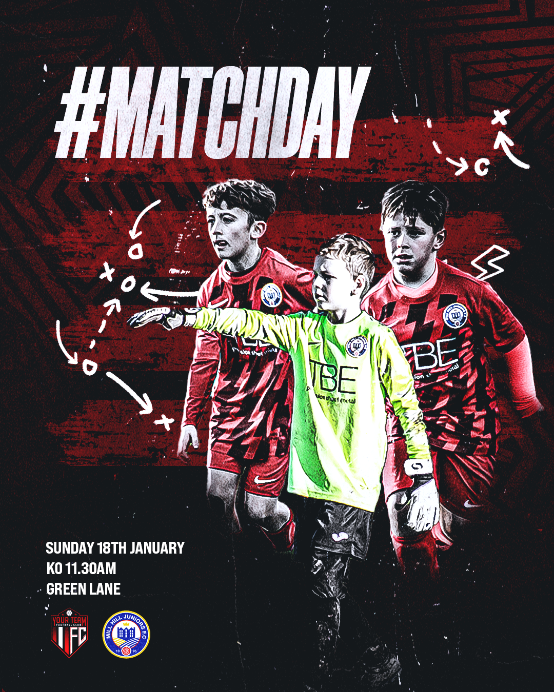 Club Social Media Content Package