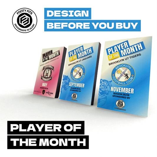 Player of the Month Club Plaque (9 pack)