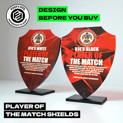Personalised Award Shields