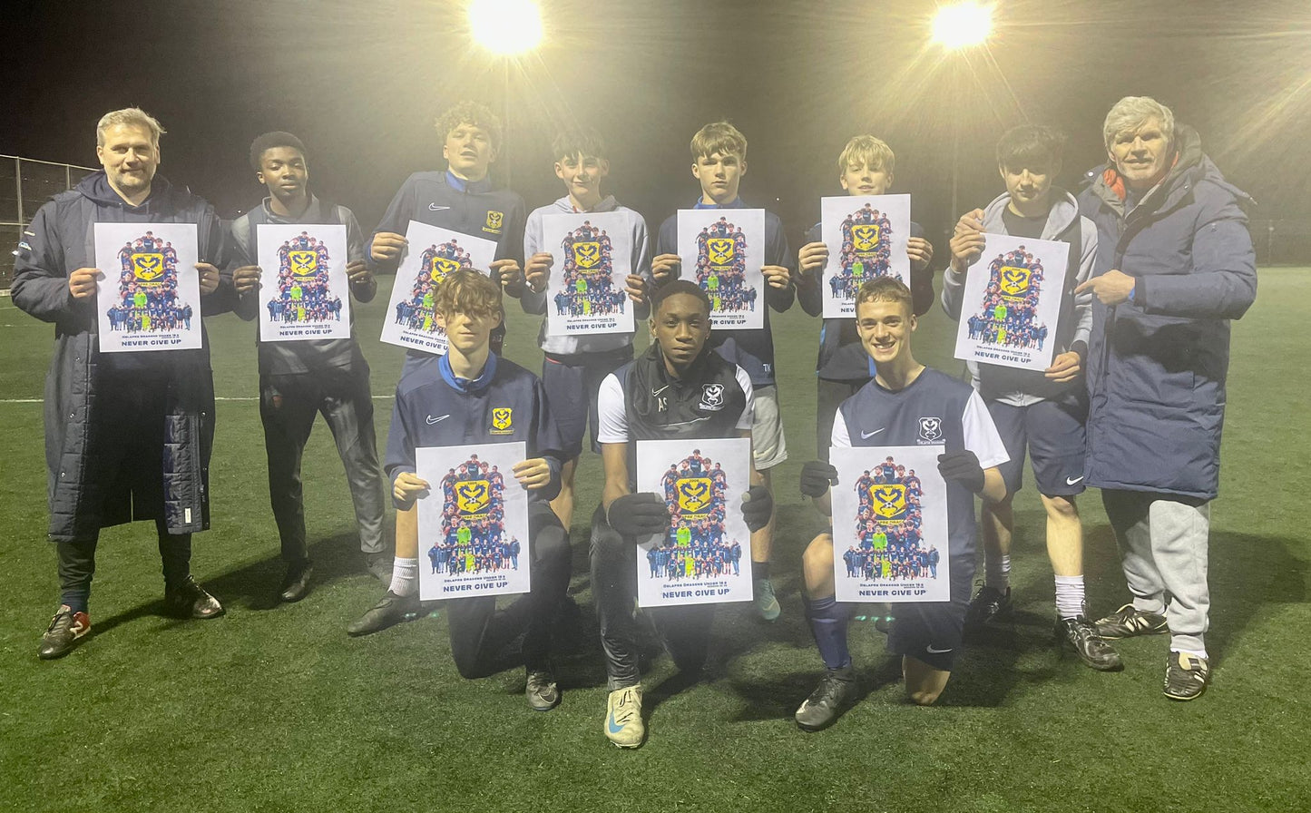 Football Team Sports Poster