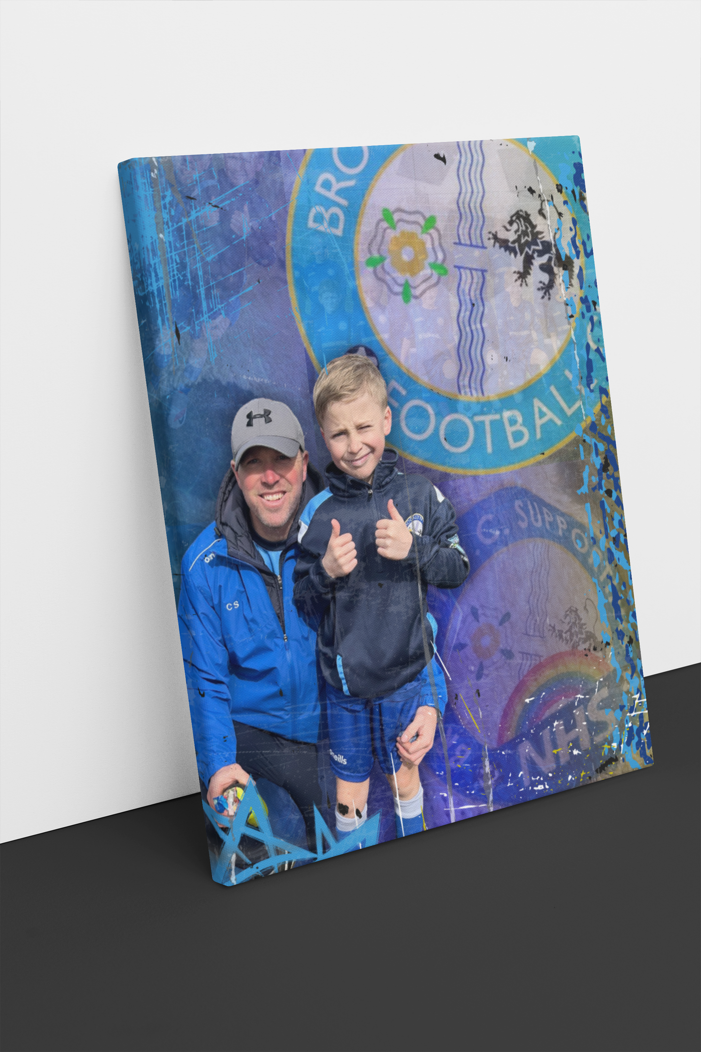 Personalised Sporting Canvas