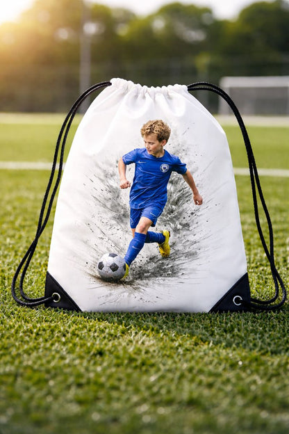 Personalised Sports Drawstring Bag