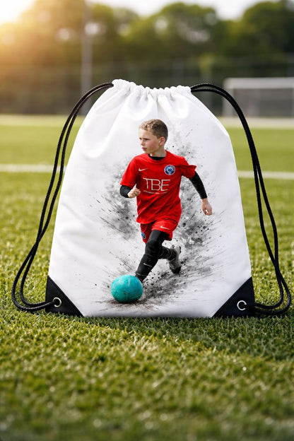 Personalised Sports Drawstring Bag