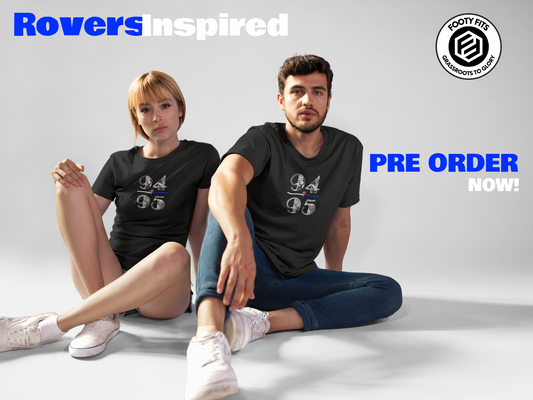 Champions of England Rovers-inspired '94-'95 T-shirt (Pre Order)