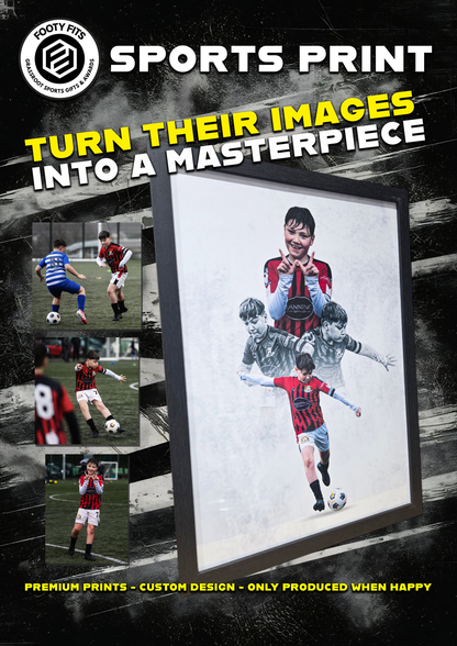 Personalised Football Poster