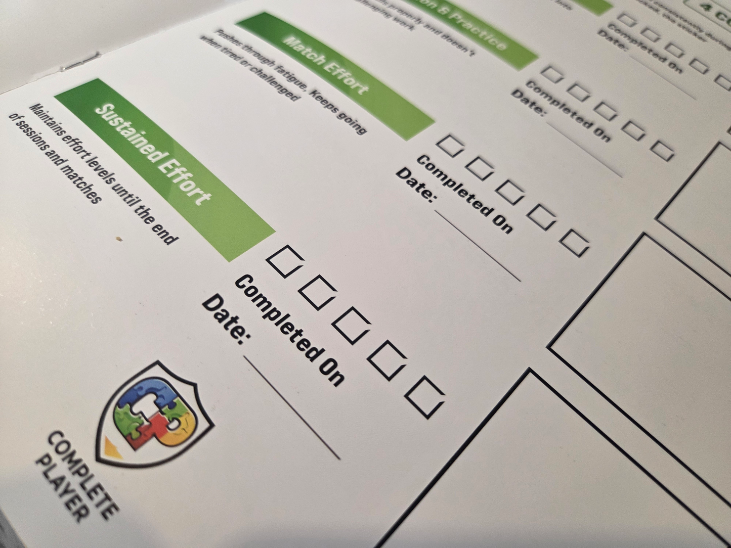 Complete Player - A Mindset Development Journey *Includes FREE A3 Poster Design*