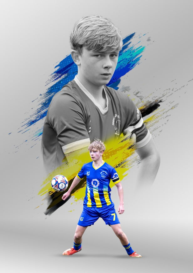 Personalised Football Poster