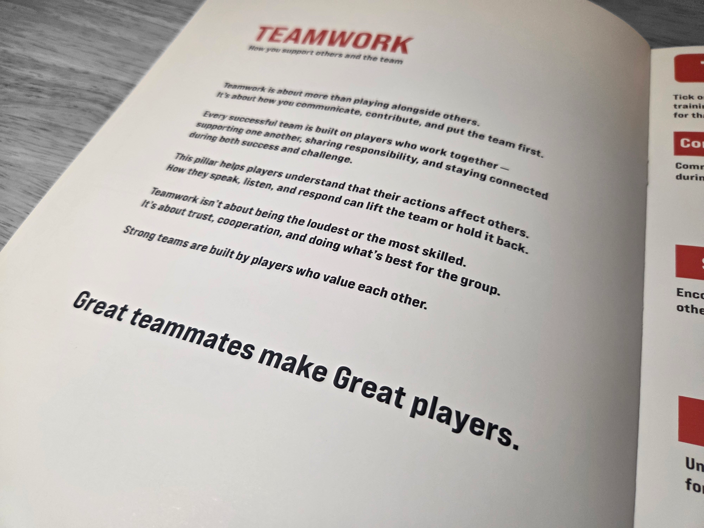 Complete Player - A Mindset Development Journey *Includes FREE A3 Poster Design*