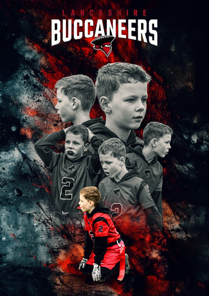 Personalised Football Poster