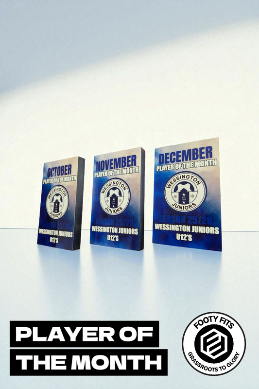 Player of the Month Club Plaque (9 pack)