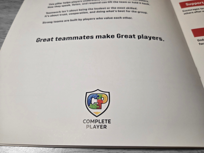 Complete Player - A Mindset Development Journey *Includes FREE A3 Poster Design*