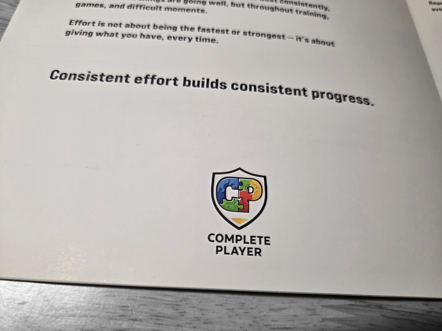 Complete Player - A Mindset Development Journey *Includes FREE A3 Poster Design*