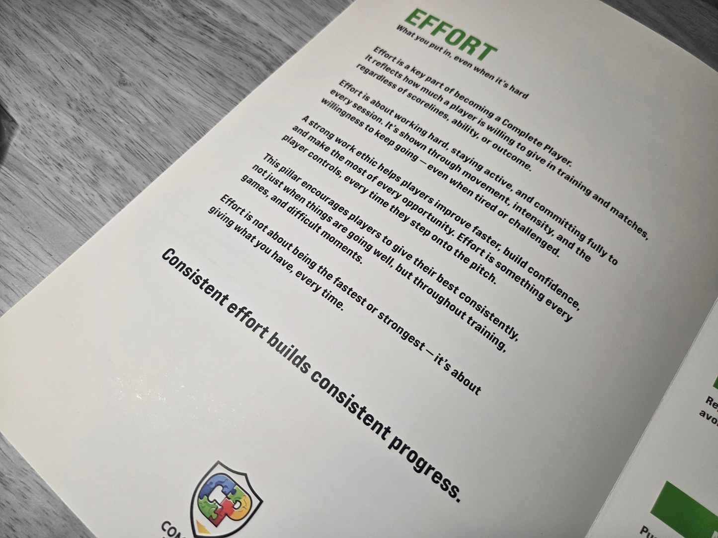 Complete Player - A Mindset Development Journey *Includes FREE A3 Poster Design*