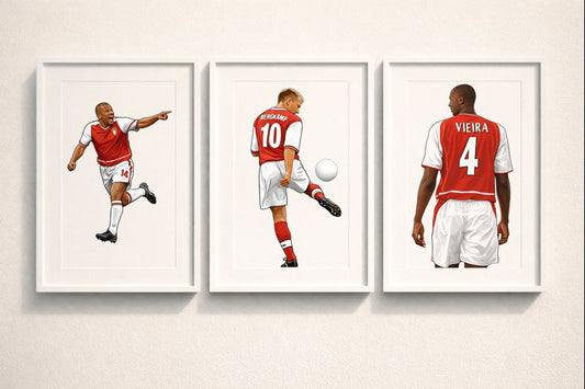 Arsenal Legends - Trio Of Prints